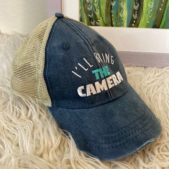 Adams Accessories - Photographer gift!! I’ll bring the camera ballcap